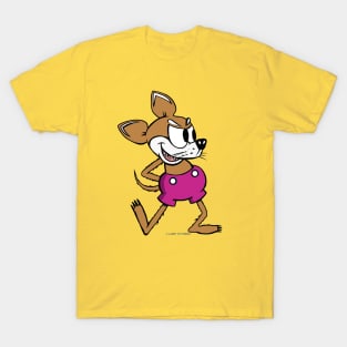 Vintage Chihuahua cartoon- light brown T-Shirt